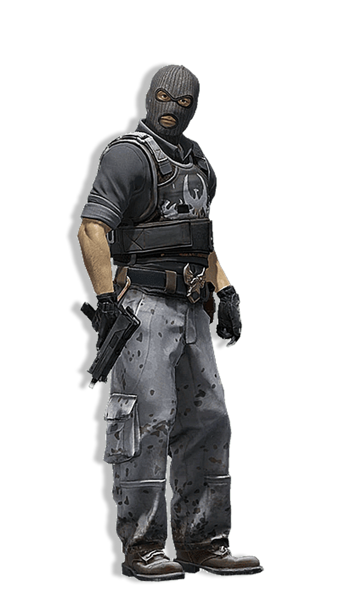 Minecraft Bedrock character illustration (left)